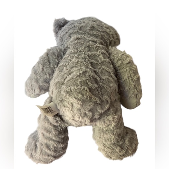 Walgreens Gray Teddy Bear Red Bow & Heart on Foot 13" Stuffed Animal Plush HTF. - Picture 5 of 11